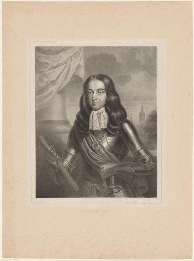 Portrait of Prince Willem III