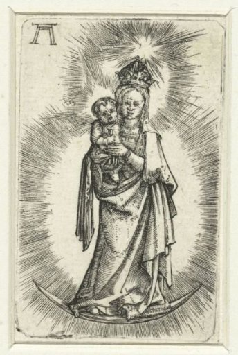 Madonna on the Crescent Moon