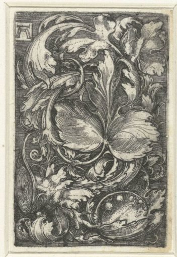 Ornament with leafy scrolls
