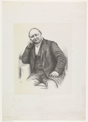 Portrait of Nicolaas Beets