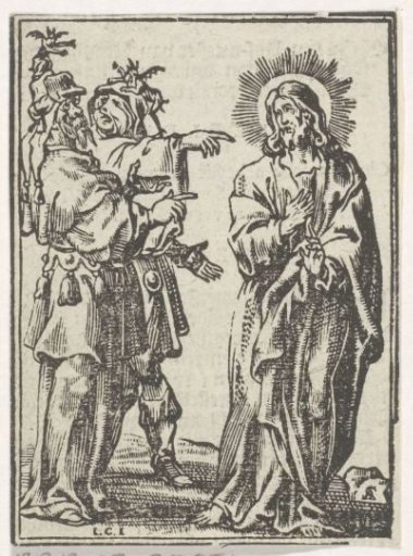 Christ heals two demoniacs
