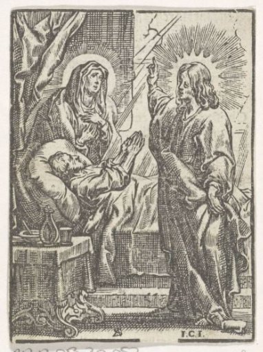 Christ Heals a Sick Person