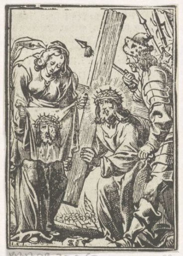 Meeting with Veronica during the Carrying of the Cross