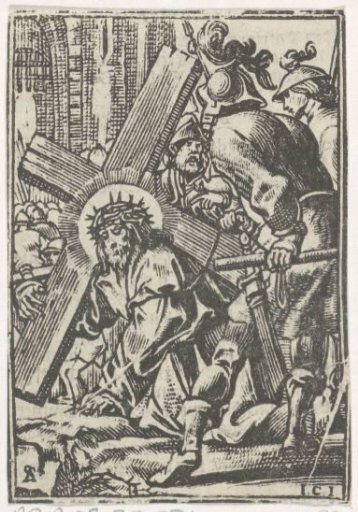 Christ Falls for the Second Time during the Carrying of the Cross