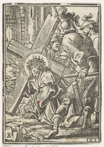 Christ Falls for the Second Time during the Carrying of the Cross