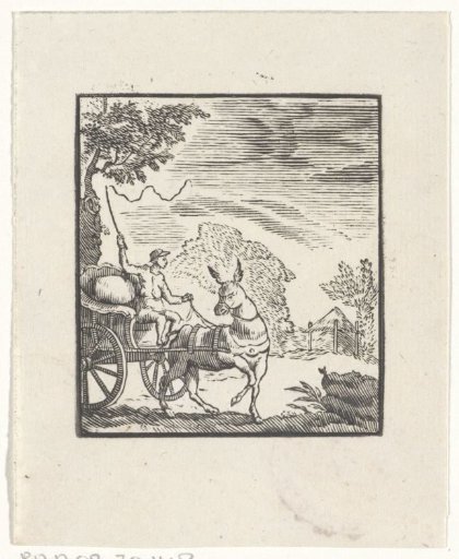 Scene of a Story from the Aesop Fables