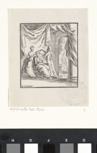 Scene of a Story from the Aesop Fables