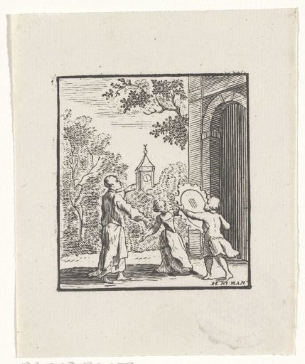 Illustration of a Story from Aesop's Fables