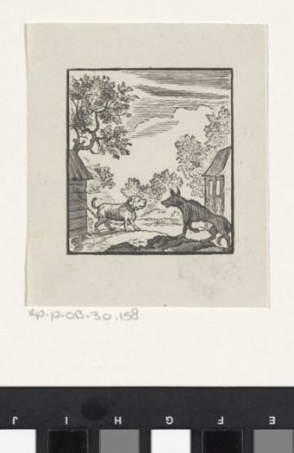 Illustration of a Story from Aesop's Fables