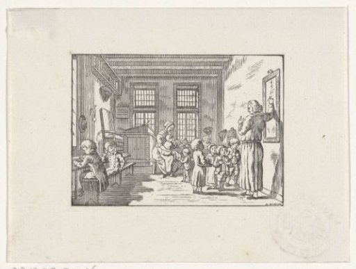 Woman in a Classroom Teaching Children Arithmetic