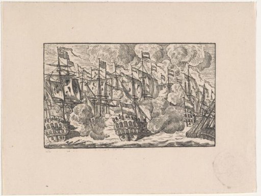 Battle of the Dogger Bank on 5 August 1781