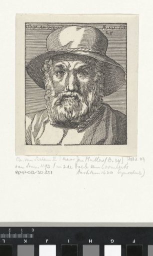 Portrait of Dirck Volckertsz. Coornhert