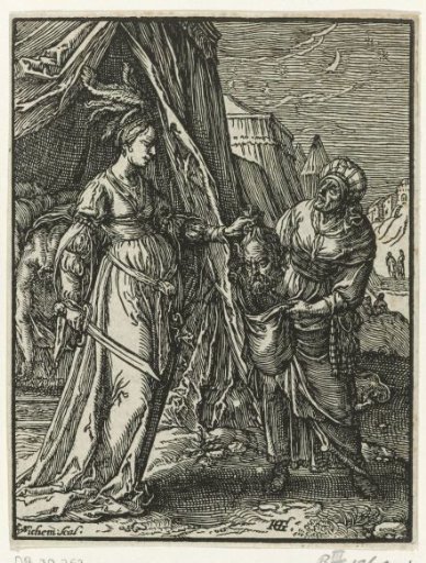 Judith with the head of Holofernes