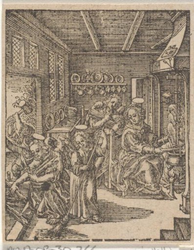 The Christ Child Sweeping the Floor