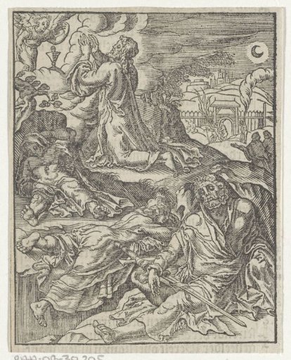Christ in the garden of Gethsemane