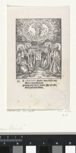 Christ Child in a nimbus