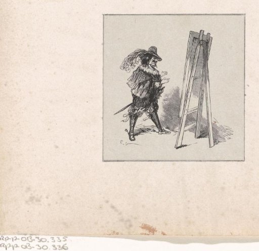 Man at an Easel