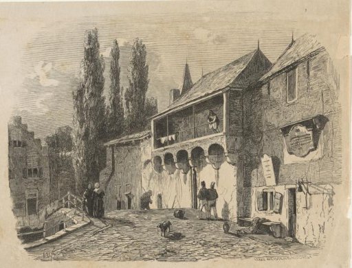 View of the Koppelpoort at Amersfoort