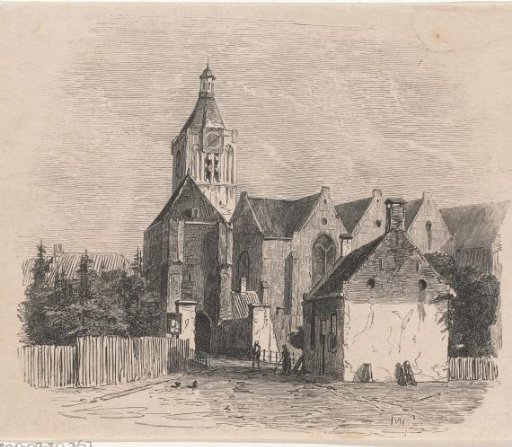 View of the Great Church at Vianen