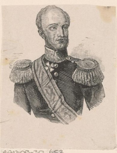 Portrait of Willem II, King of the Netherlands
