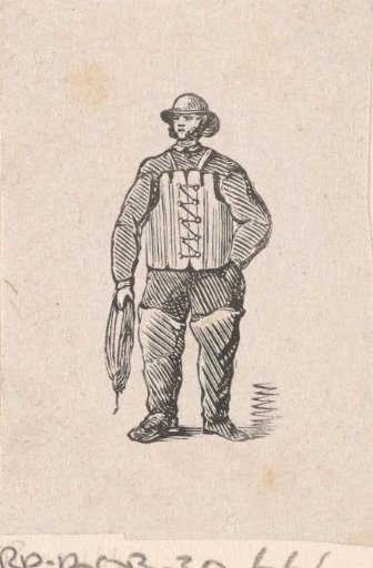 Man with thigh boots and a rope