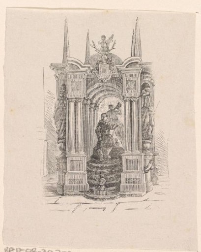 Tomb of Willem I, Prince of Orange, in the Nieuwe Kerk in Delft