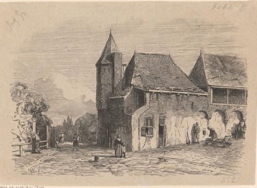 View of the Koppelpoort at Amersfoort