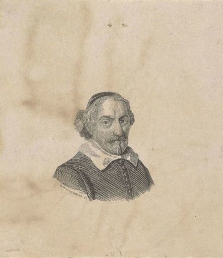Portrait of Joost van den Vondel