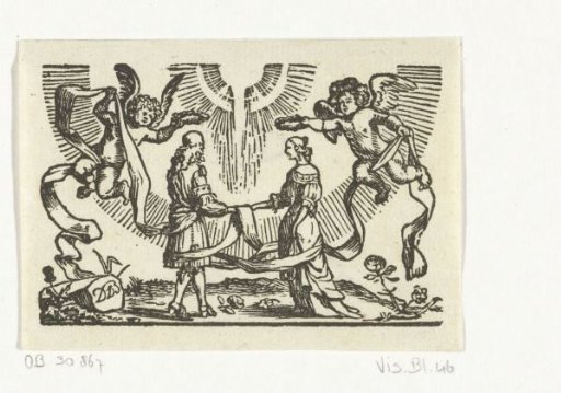 Allegory with a Young Woman and a Man