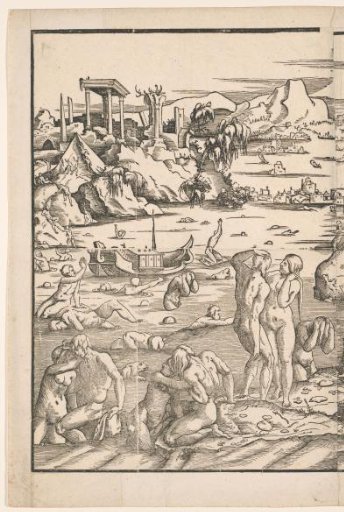 The Deluge (left half)