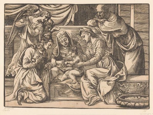 Mystic marriage of Saint Catherine
