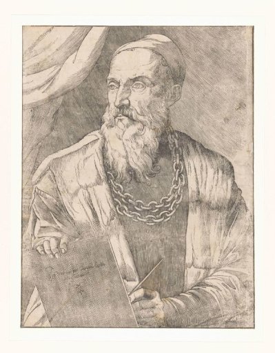 Portrait of the artist Titian