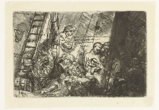 The circumcision in the stable
