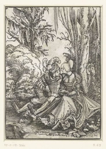 Lovers in the Woods