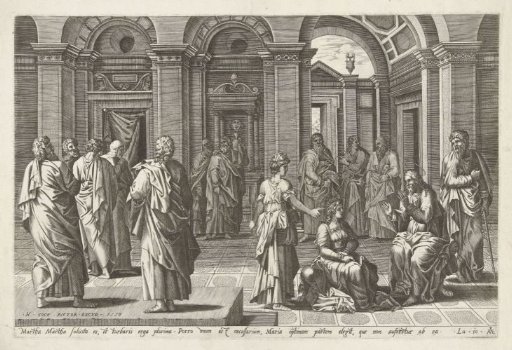 Christ in the House of Martha and Mary