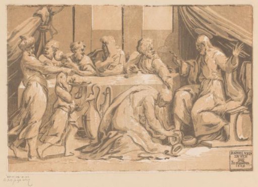 Christ Anointed by Mary Magdalene