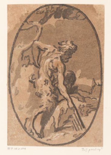 Marsyas Finding Minerva's Pan Flute