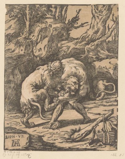 Hercules and the Nemean Lion