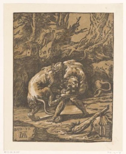 Hercules and the Nemean Lion