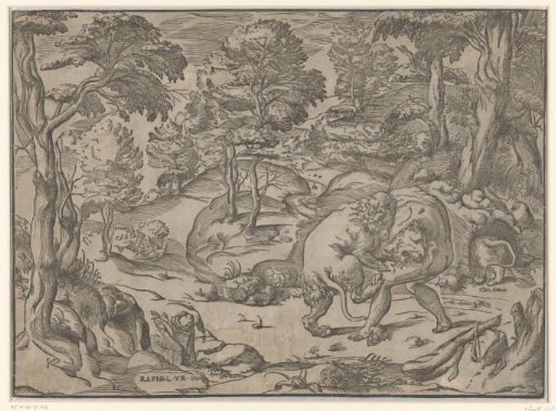 Hercules and the Nemean Lion