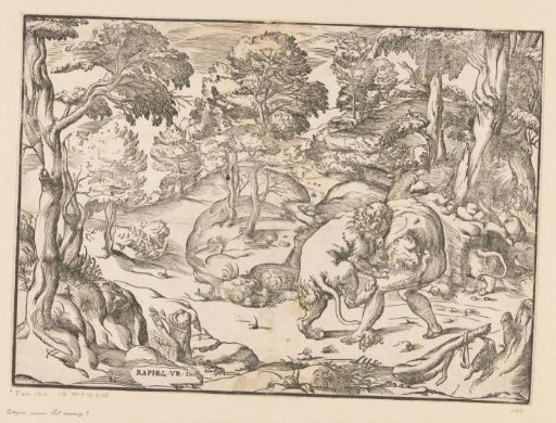 Hercules and the Nemean Lion