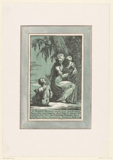 Woman with Two Children