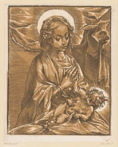 Virgin Adoring the Christ Child