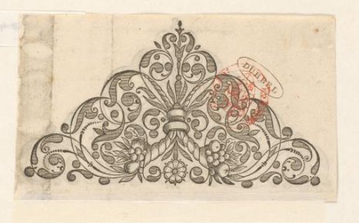 Ornament with flowers