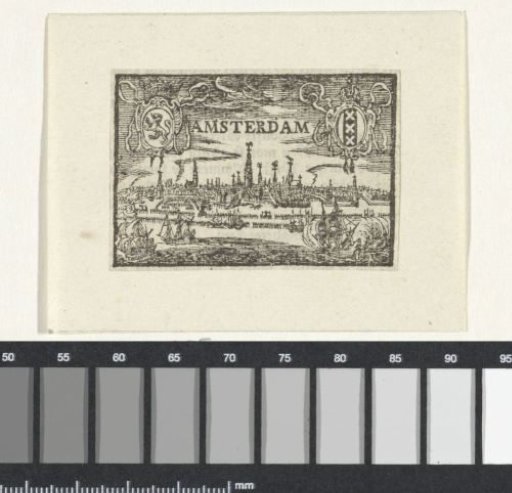 View of the City of Amsterdam