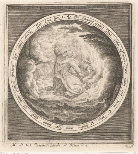 First day of Creation: God creates heaven and earth