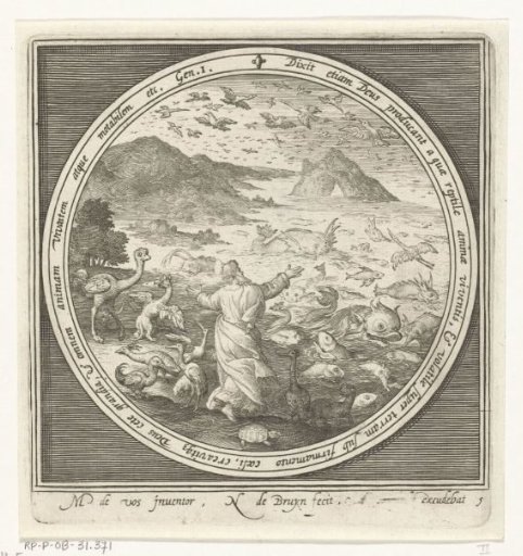 The Fifth Day of Creation: God Creates Fish and Birds