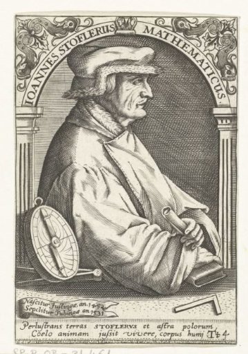 Portrait of Johannes Stöffler