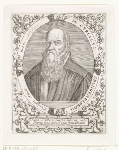 Portrait of Cyriacus Spangenberg
