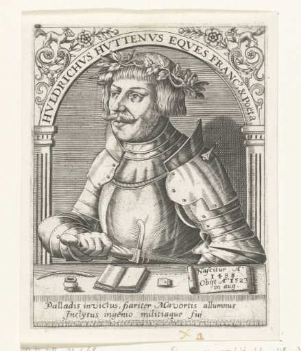 Portrait of Ulrich von Hutten